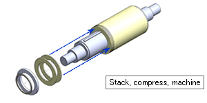 66D NON-TEX ROLL’s Stack,Compress,Machine