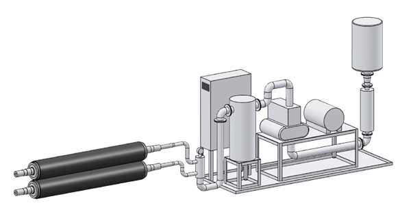 TOHO Vacuum Roll System Unit